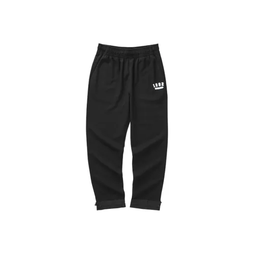 Skechers Funny Monster Вязаные тренировочные штаны женские угольно-черные