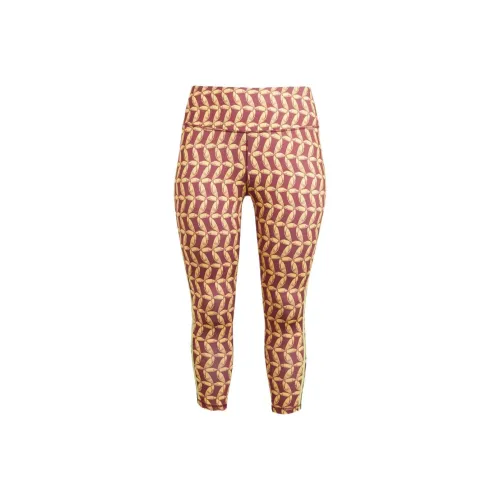 Adidas x FARM ClimacoolFARM Rio Leggings Женские Semi Spark Shadow Красный