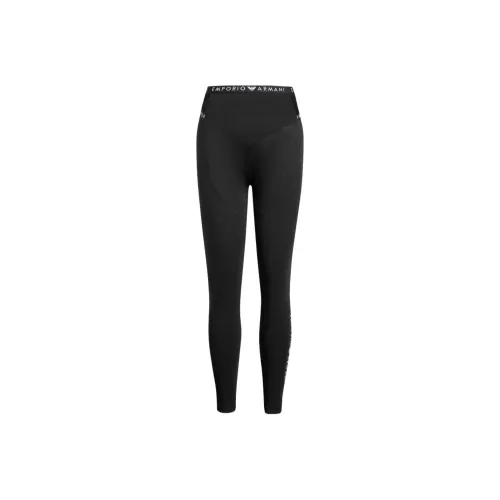 EMPORIO ARMANI FW24 Leggings Женские Черные