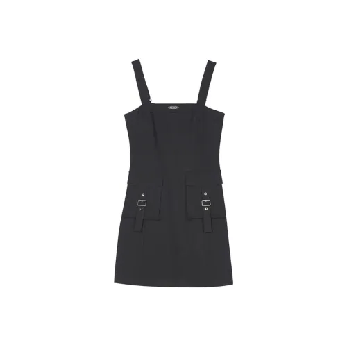 UNIDES X UX Без рукавов Платье Женское Черное