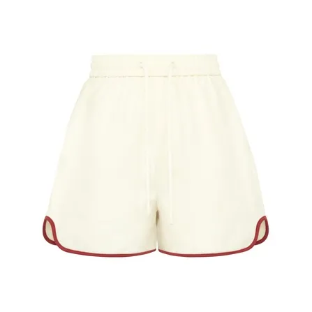 MEIYANG Повседневные шорты женские абрикосового цвета