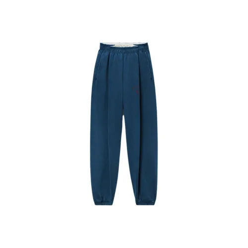 Alexander Wang SS25 Вязаные спортивные брюки женские морской синий