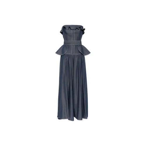 Saiid Kobeisy SS24 Комбинезон Женский Морской Синий