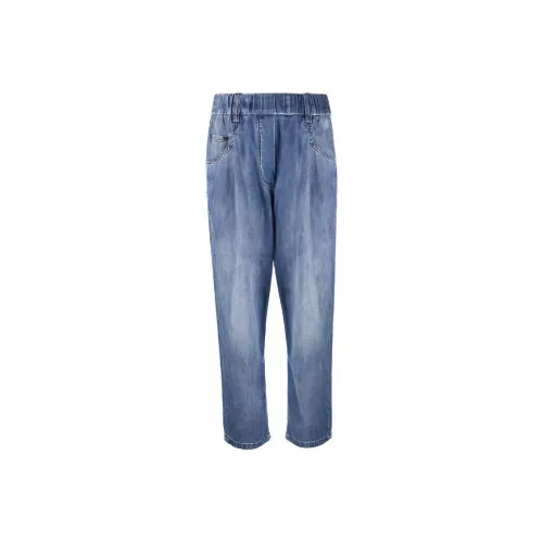 Brunello Cucinelli Синие Женские Джинсы