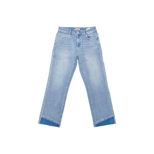 Kabodo Джинсы Женские Светло-Синий