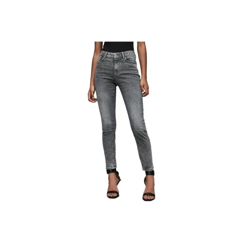 ALLSAINTS Темно-серые Женские Джинсы