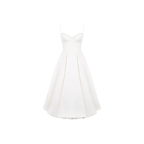 HOUSE OF CB MADEMOISELLE Slip Платье Женское Айвори Слоновая кость