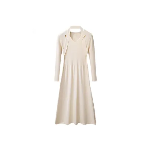 KEAB Длинное платье с длинными рукавами женское