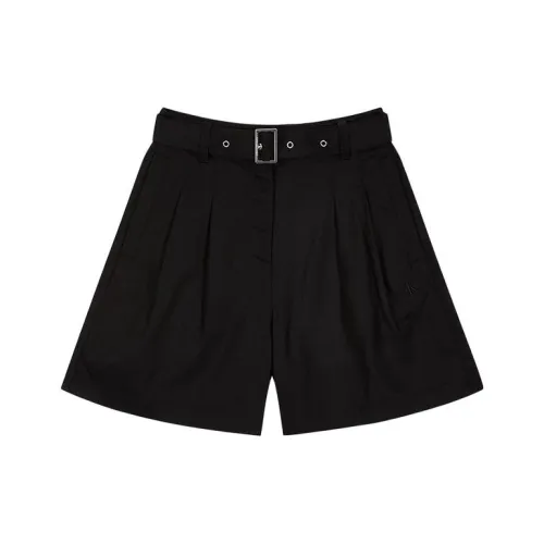 Calvin Klein Черные Женские Повседневные Шорты