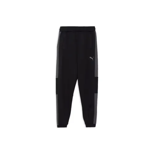 PUMA TRN EDGEDRYCELL Спортивный ретро стиль Брюки Вязаные Тренировочные брюки Женские Черный