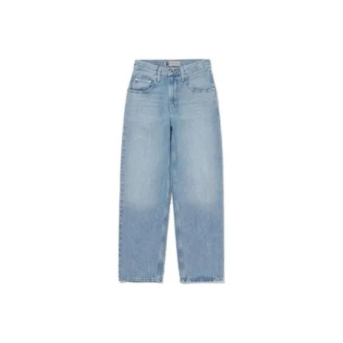 Levis Светло-синие Женские Джинсы