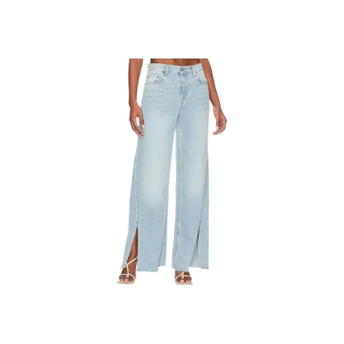 GRLFRND Джинсы Женские Светло-Синий