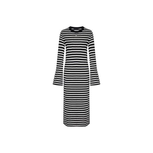 MOCO Длинное платье с длинными рукавами женское