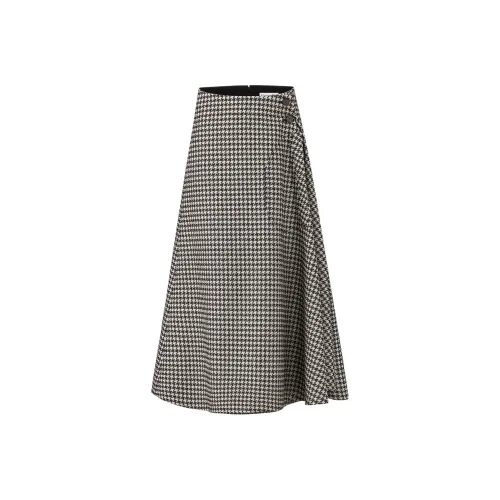 Dior Quarterly New Products Черные Женские Повседневные Длинные Юбки