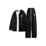 Black (Starry Sky Exploration Chest Logo) + Black (Starry Sky Exploration Pants Logo)  
Черный (Логотип на груди Starry Sky Exploration) + Черный (Логотип на штанах Starry Sky Exploration)