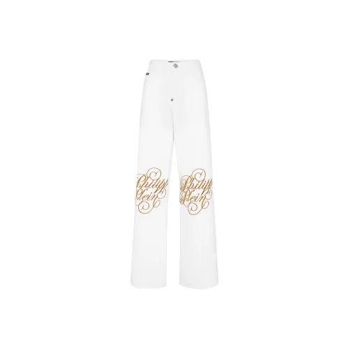 PHILIPP PLEIN Белые Женские Джинсы