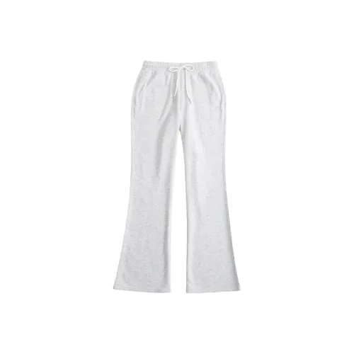 Abercrombie＆Fitch Вязаные спортивные брюки женские светло-серые