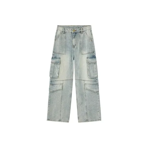 Ctbcaptainbeer Джинсы Унисекс Light Синий