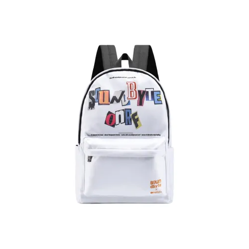 Soundbyte Полиэстер Рюкзак Стандартный Унисекс Белый