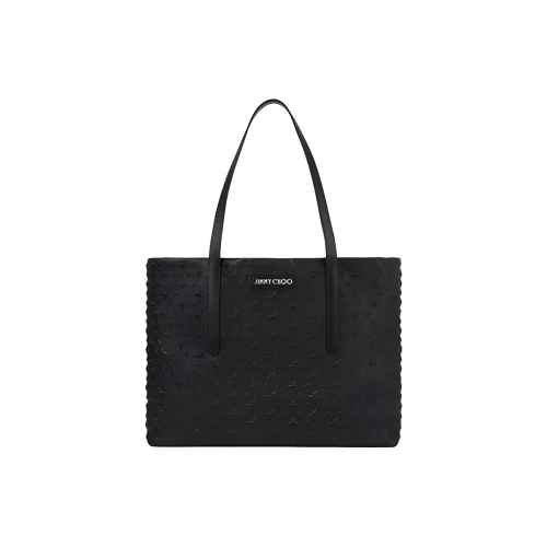 Jimmy Choo GRAIN LEATHER Тоут Сумка Сумка для покупок Сумка Маленькая Мужская Черная