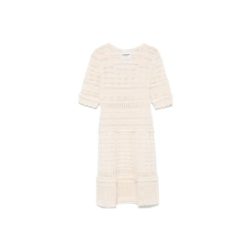 ISABEL MARANT ETOILE Светло-бежевый Женские Короткие Платья с Рукавами