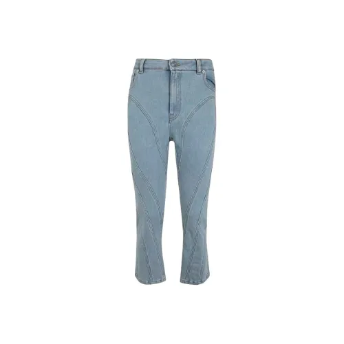 Mugler Blue Women's Jeans Mugler Синий Женские Джинсы