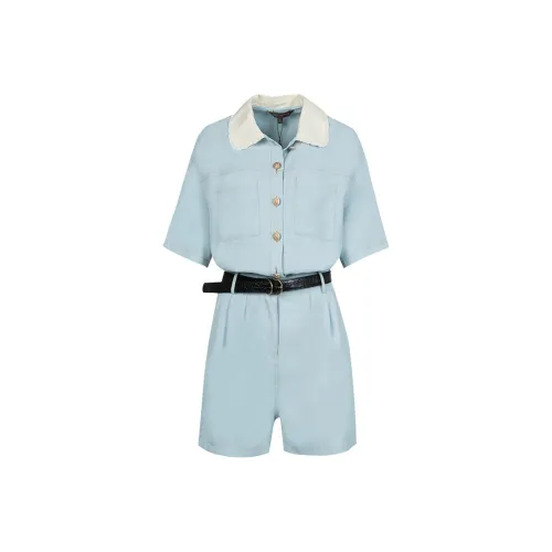 MeetMetro Повседневный костюм женский синий