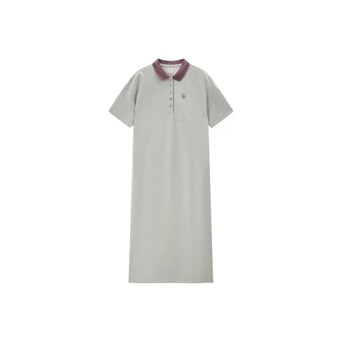 Giordano Короткий рукав Платье Женское