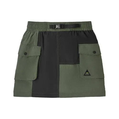 VANS Армейский зеленый Женские короткие юбки карго