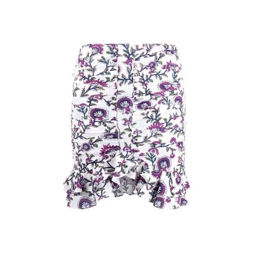 ISABEL MARANT Фиолетовый Женские Повседневные Короткие Юбки