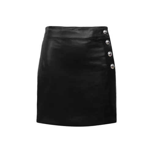 Ann Andelman Черные Женские Повседневные Короткие Юбки