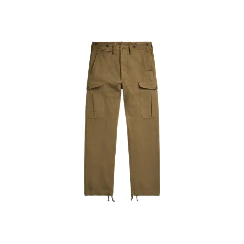 Polo Ralph Lauren Карго Брюки Женские Коньячный Коричневый