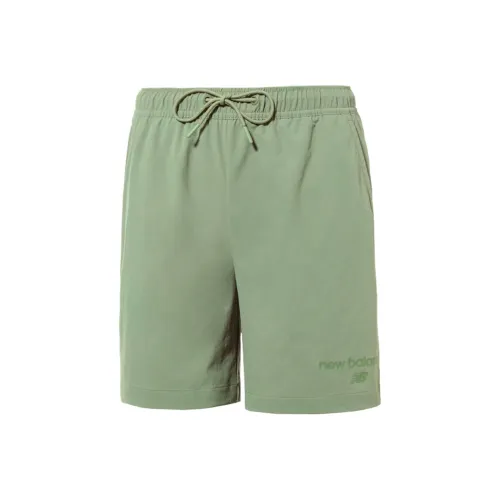 New Balance Повседневные шорты Женские Зеленые