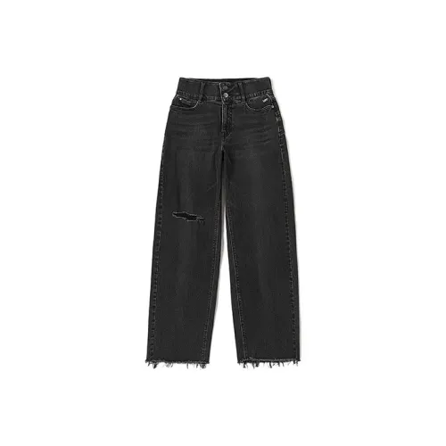 Lee Черные Женские Джинсы