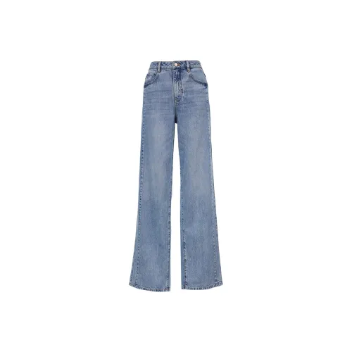 ONLY Джинсы Женские J33 350 Вымытый Деним Синий