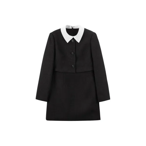 LEDIN Длинное платье с длинным рукавом женское