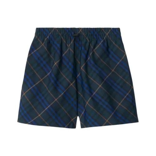 Burberry FW24 Повседневные шорты Женские Зеленые