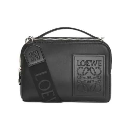 LOEWE Сумка Camera из коровьей кожи сумка через плечо мини-сумка женская черная