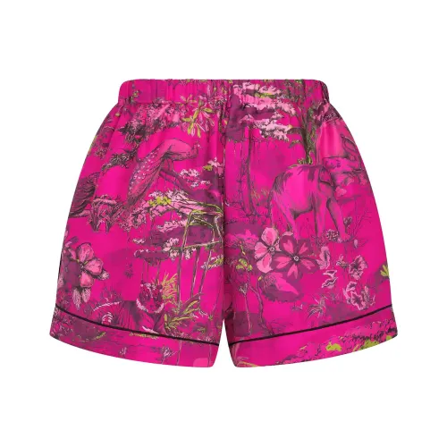 DIOR Повседневные шорты Женские Фиолетовые