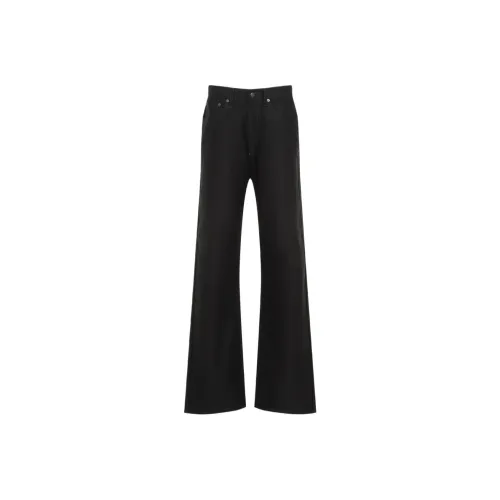 Maison Margiela Женские джинсы черного цвета