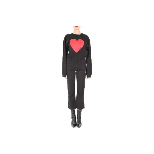 MOSCHINO Черные Женские Джинсы
