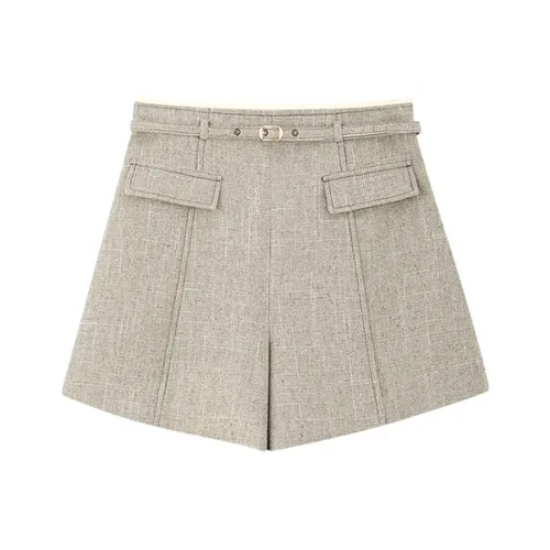 NINE WEST Повседневные шорты женские хаки