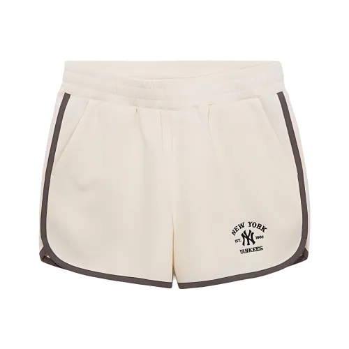 NEW ERA New York Yankees Слоновая кость Женские Повседневные шорты