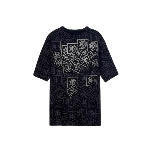 TCH Длинное платье с длинными рукавами женское черное