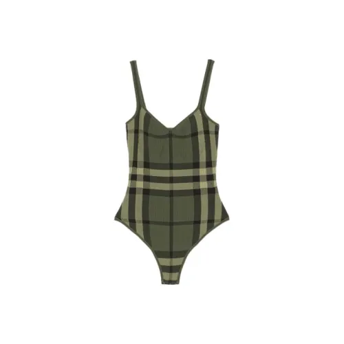 Burberry Армейский зеленый Женские Повседневные костюмы