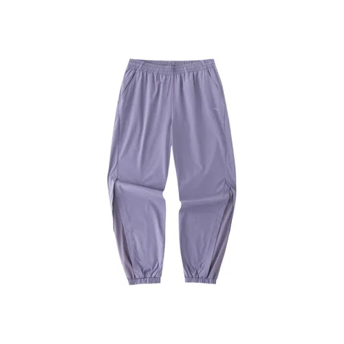 ANTA Variety Тренировки Коллекция Вязаные Тренировочные брюки Женские Чернила Винный фиолетовый