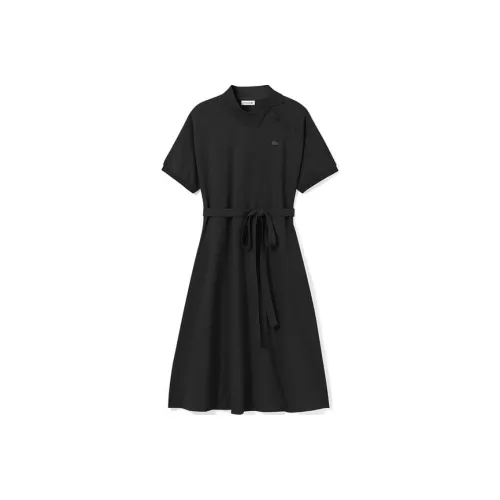 LACOSTE Женские Платья с Коротким Рукавом