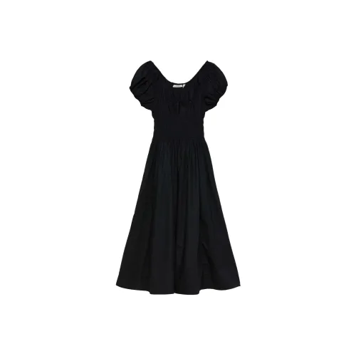 DOEN Black Женские Короткие Платья с Рукавами