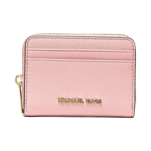 MICHAEL KORS Jet Set Travel Кожа Кошелек Средний Женский Розовый