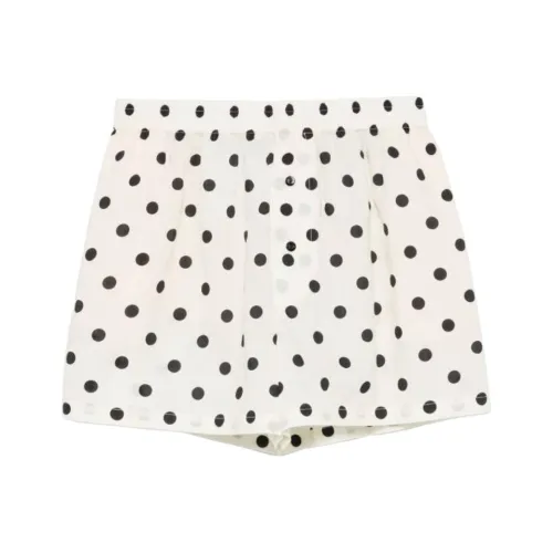 MOSCHINO Повседневные шорты Женские Белые